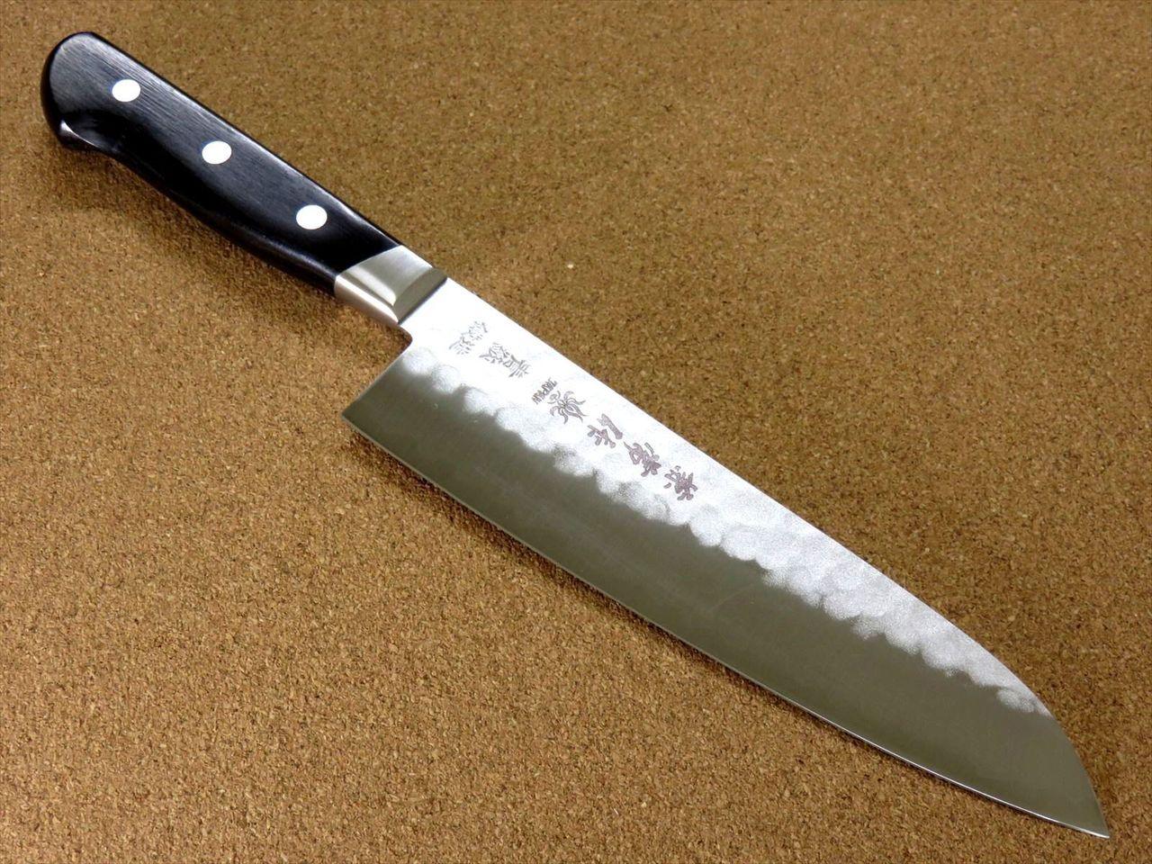 Japanese Kanetsune Kitchen Gyuto Chef Knife 7.9" Carbon Blue Steel #2 SEKI JAPAN