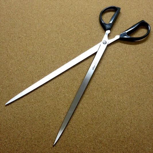 Japanese ALLEX Just Size Scissors Super Long Ideal For A4 Copy Paper Cut JAPAN