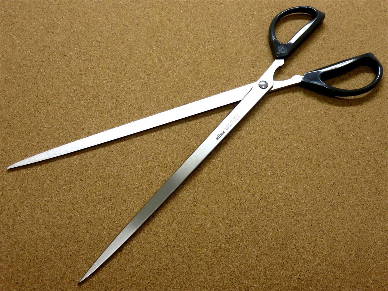 Japanese ALLEX Just Size Scissors Super Long Ideal For A4 Copy Paper Cut JAPAN