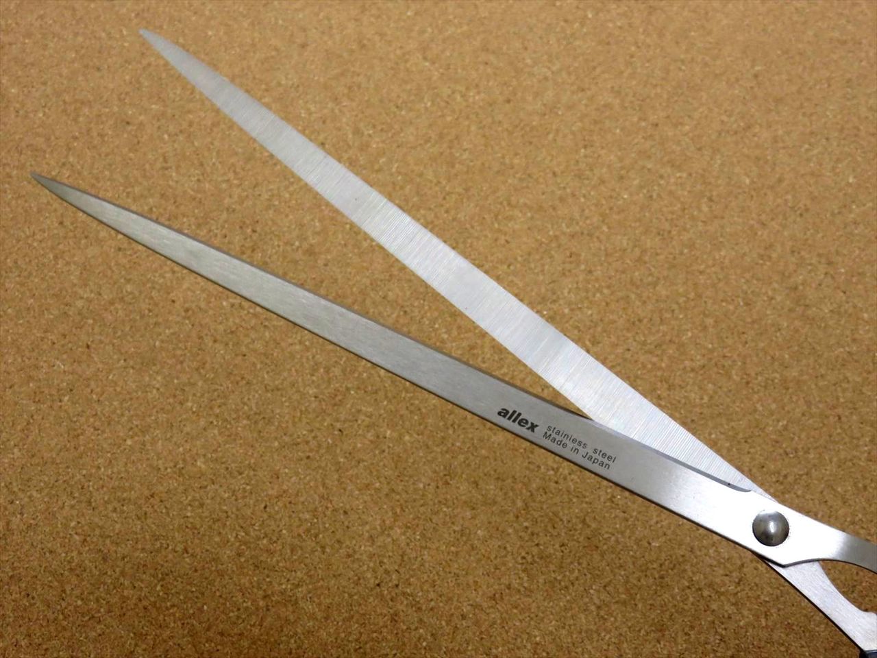 Japanese ALLEX Just Size Scissors Super Long Ideal For A4 Copy Paper Cut JAPAN