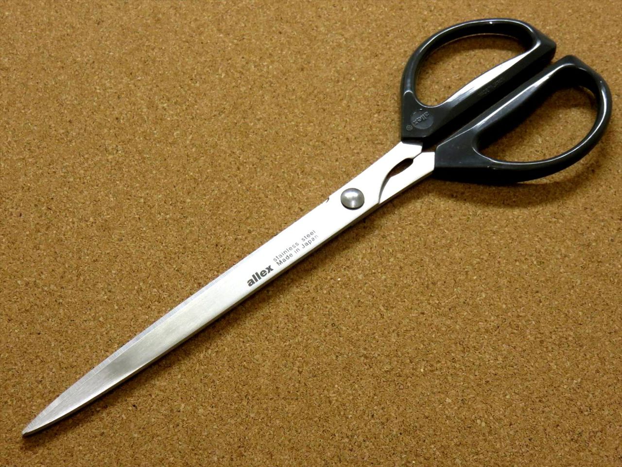 Japanese ALLEX Just Size Long Paper Scissors Ideal For Envelope Cut SEKI JAPAN