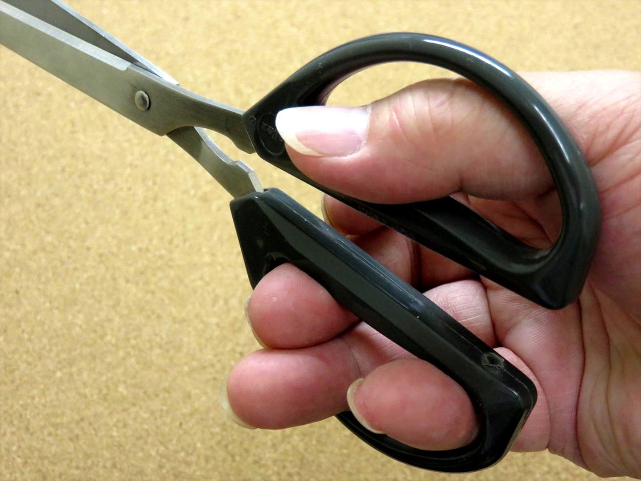 Japanese ALLEX Just Size Long Paper Scissors Ideal For Envelope Cut SEKI JAPAN