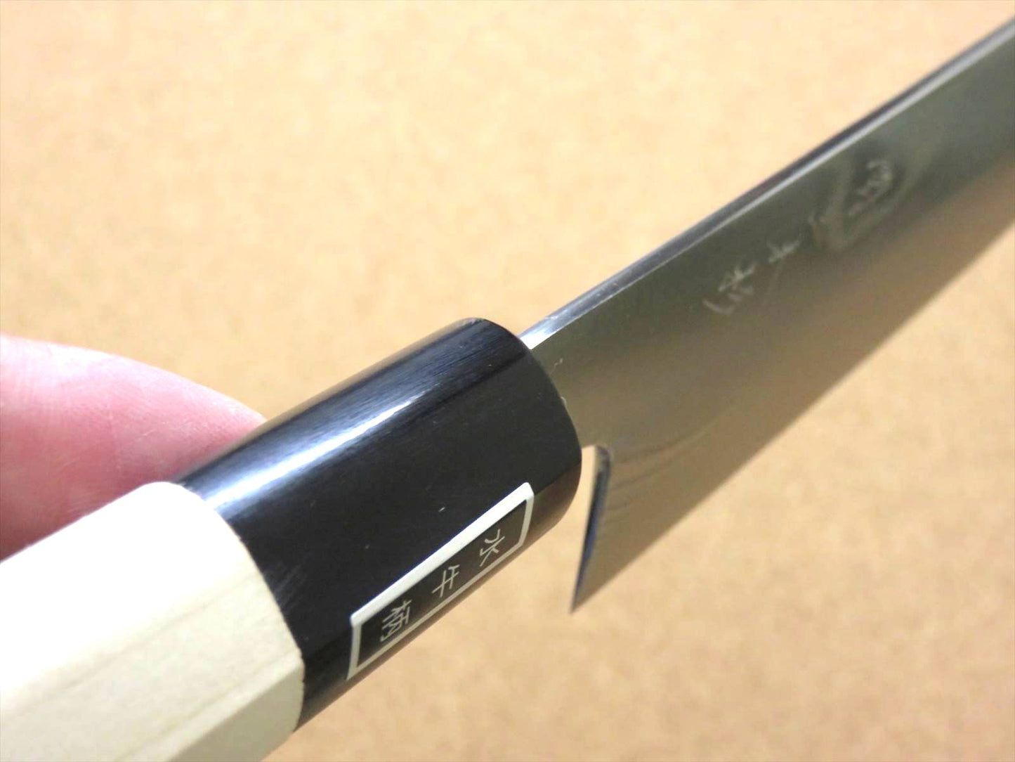 Japanese Fine Craft Kitchen Santoku Knife 7 in 10A Damascus 33 Layers SEKI JAPAN