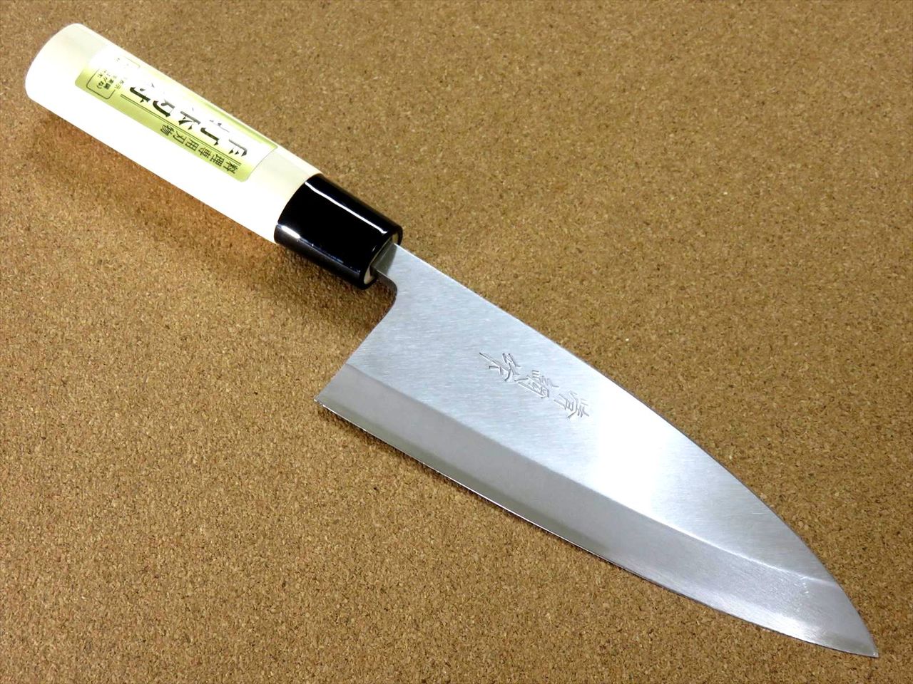 Japanese Kiyotsuna Kitchen Deba Knife 165mm 6.5" Single edged Right handed JAPAN