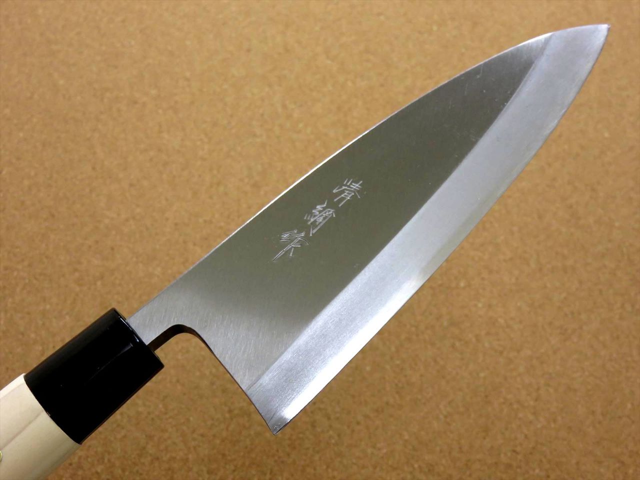 Japanese Kiyotsuna Kitchen Deba Knife 165mm 6.5" Single edged Right handed JAPAN