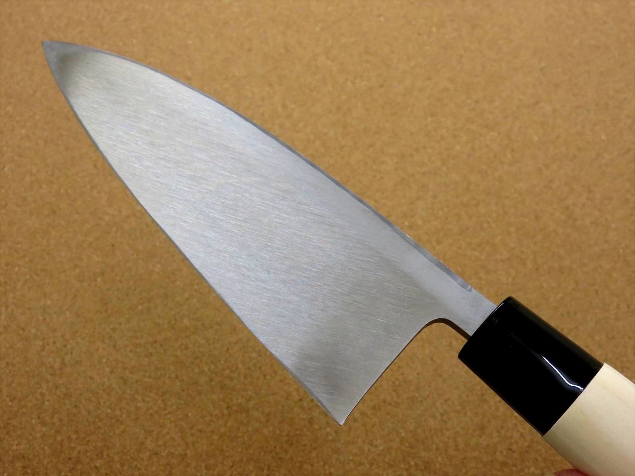 Japanese Kiyotsuna Kitchen Deba Knife 165mm 6.5" Single edged Right handed JAPAN