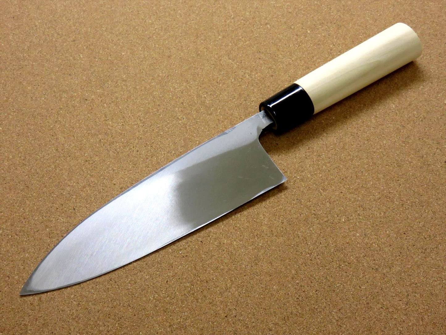 Japanese Kiyotsuna Kitchen Deba Knife 8 inch Single edged Right handed JAPAN