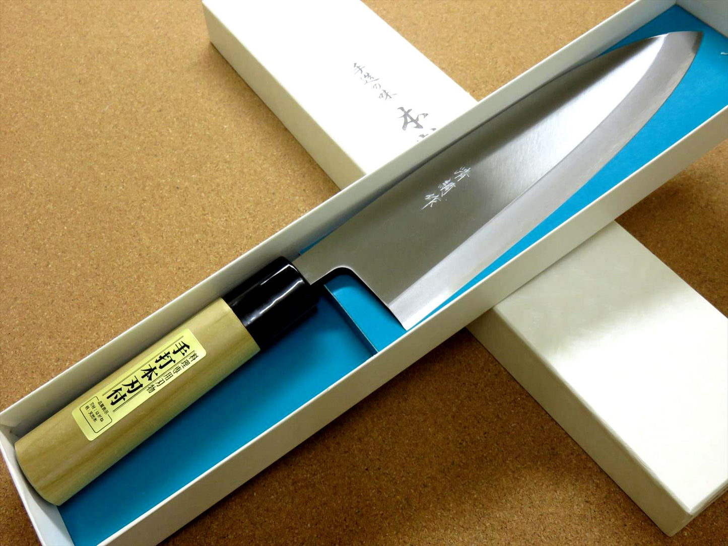 Japanese Kiyotsuna Kitchen Deba Knife 9 inch Single edged Right handed JAPAN