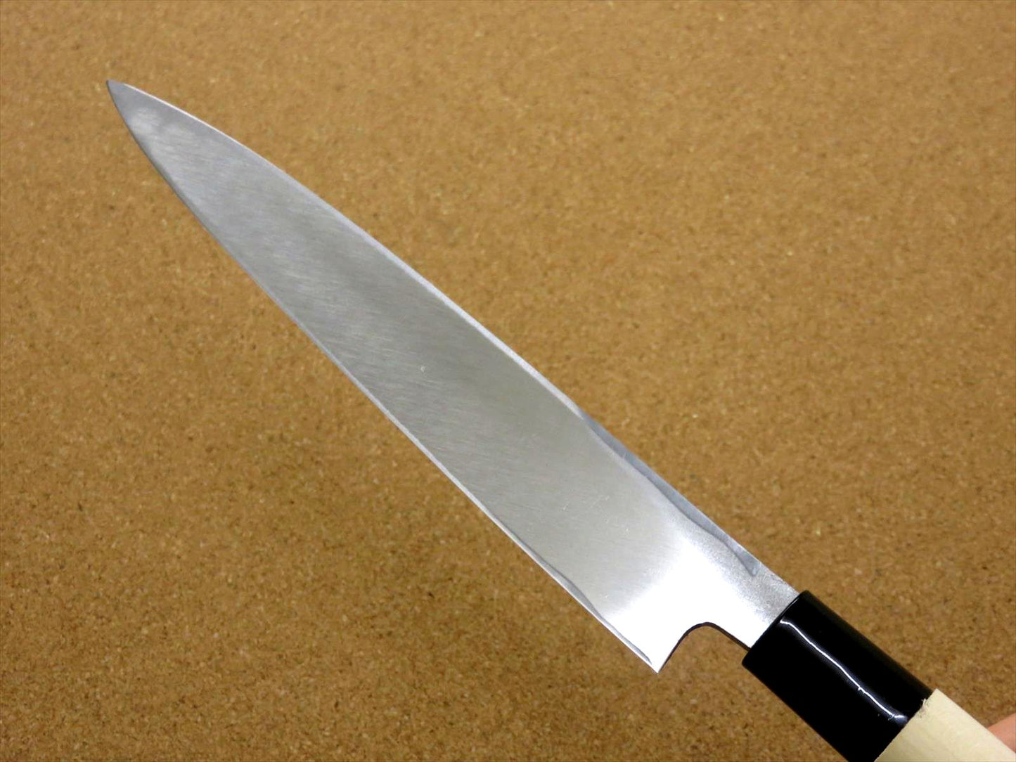 Japanese Kiyotsuna Kitchen Sashimi Yanagiba Knife 180mm 7 in Right handed JAPAN