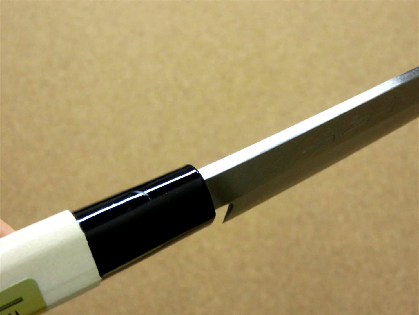Japanese Kiyotsuna Kitchen Sashimi Yanagiba Knife 180mm 7 in Right handed JAPAN