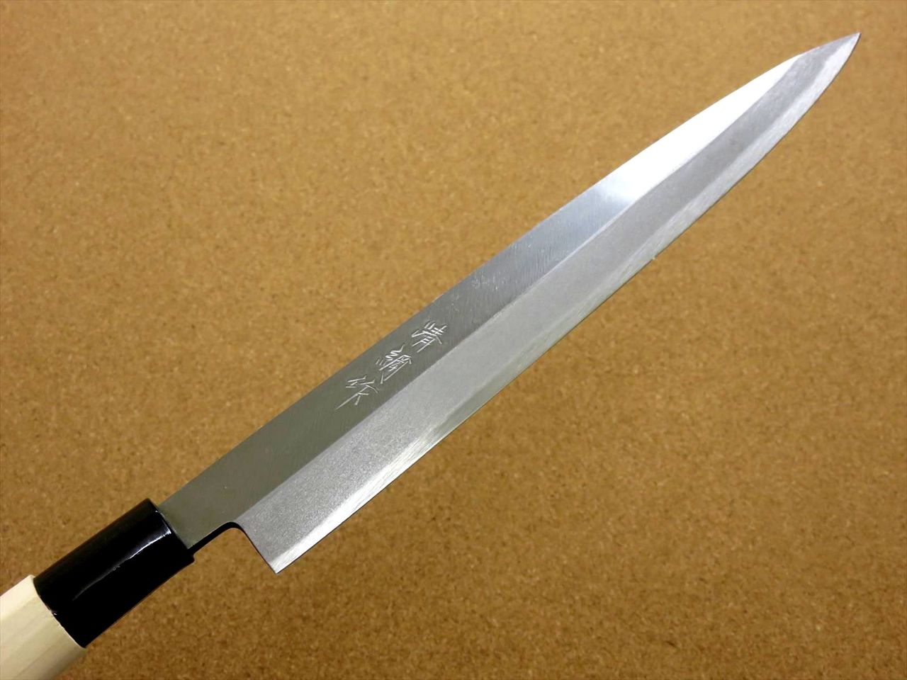 Japanese Kiyotsuna Kitchen Sashimi Yanagiba Knife 240mm 9.4" Right handed JAPAN