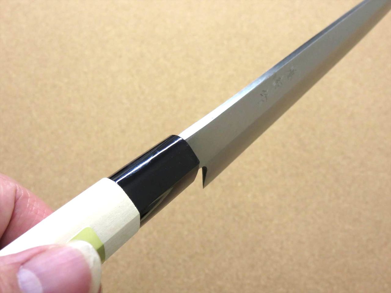 Japanese Kiyotsuna Kitchen Sashimi Yanagiba Knife 270mm 10.6" Right handed JAPAN