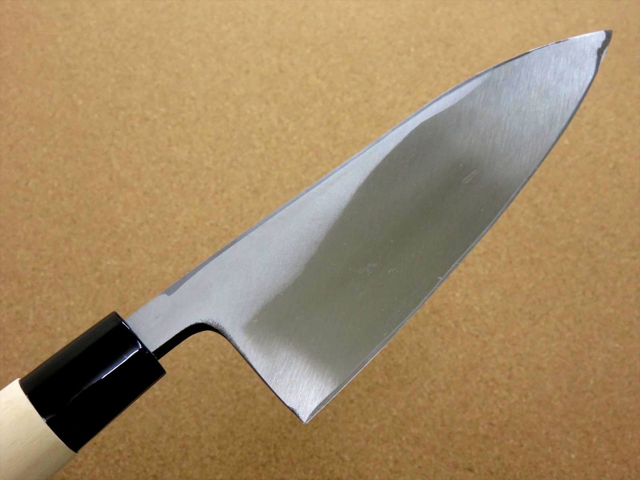 Japanese Kiyotsuna Kitchen Deba Knife 165mm 6.5" Single edged Left handed JAPAN