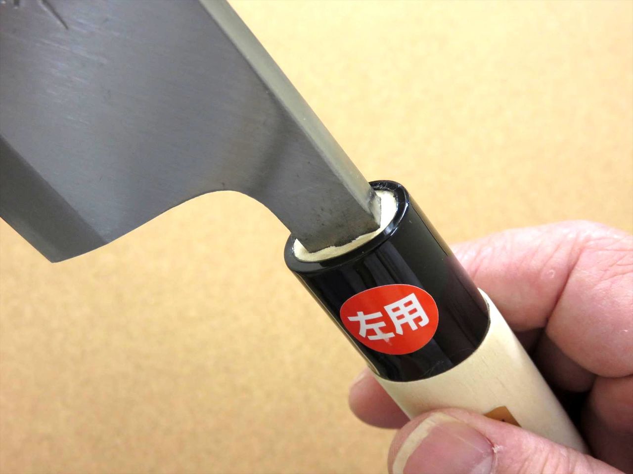 Japanese Kiyotsuna Kitchen Deba Knife 165mm 6.5" Single edged Left handed JAPAN