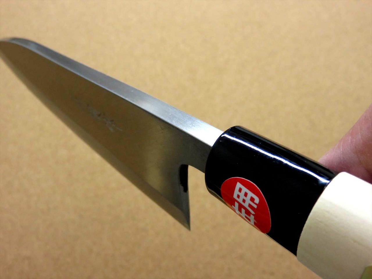 Japanese Kiyotsuna Kitchen Deba Knife 165mm 6.5" Single edged Left handed JAPAN