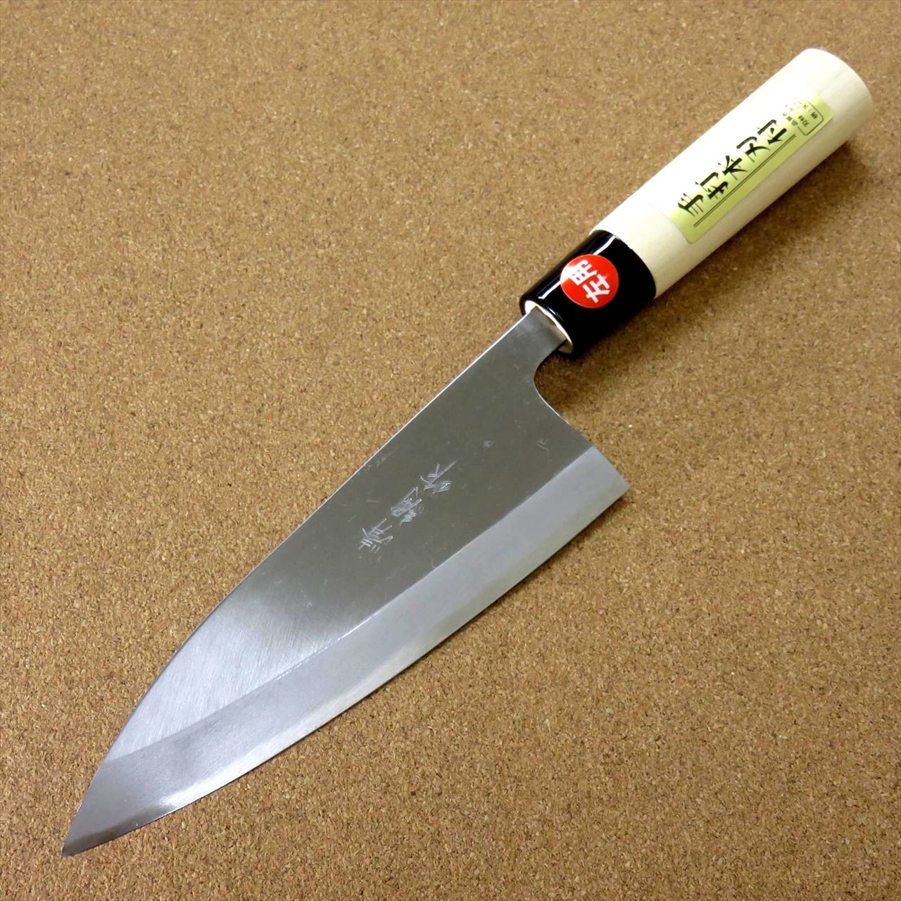 Japanese Kiyotsuna Kitchen Deba Knife 165mm 6.5" Single edged Left handed JAPAN
