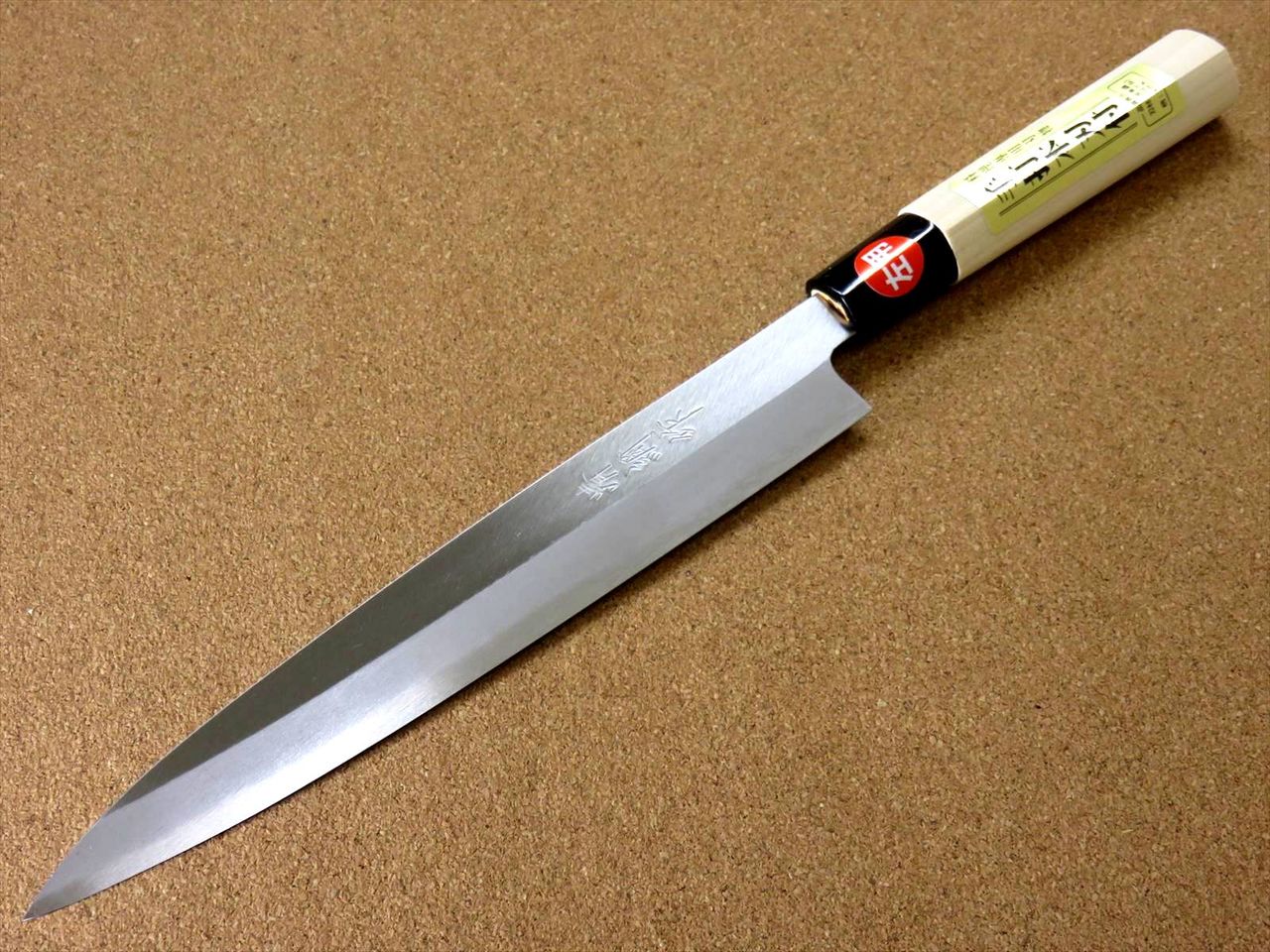 Japanese Kiyotsuna Kitchen Sashimi Yanagiba Knife 210mm 8.3" Left handed JAPAN