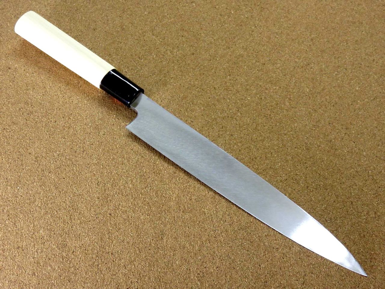 Japanese Kiyotsuna Kitchen Sashimi Yanagiba Knife 210mm 8.3" Left handed JAPAN