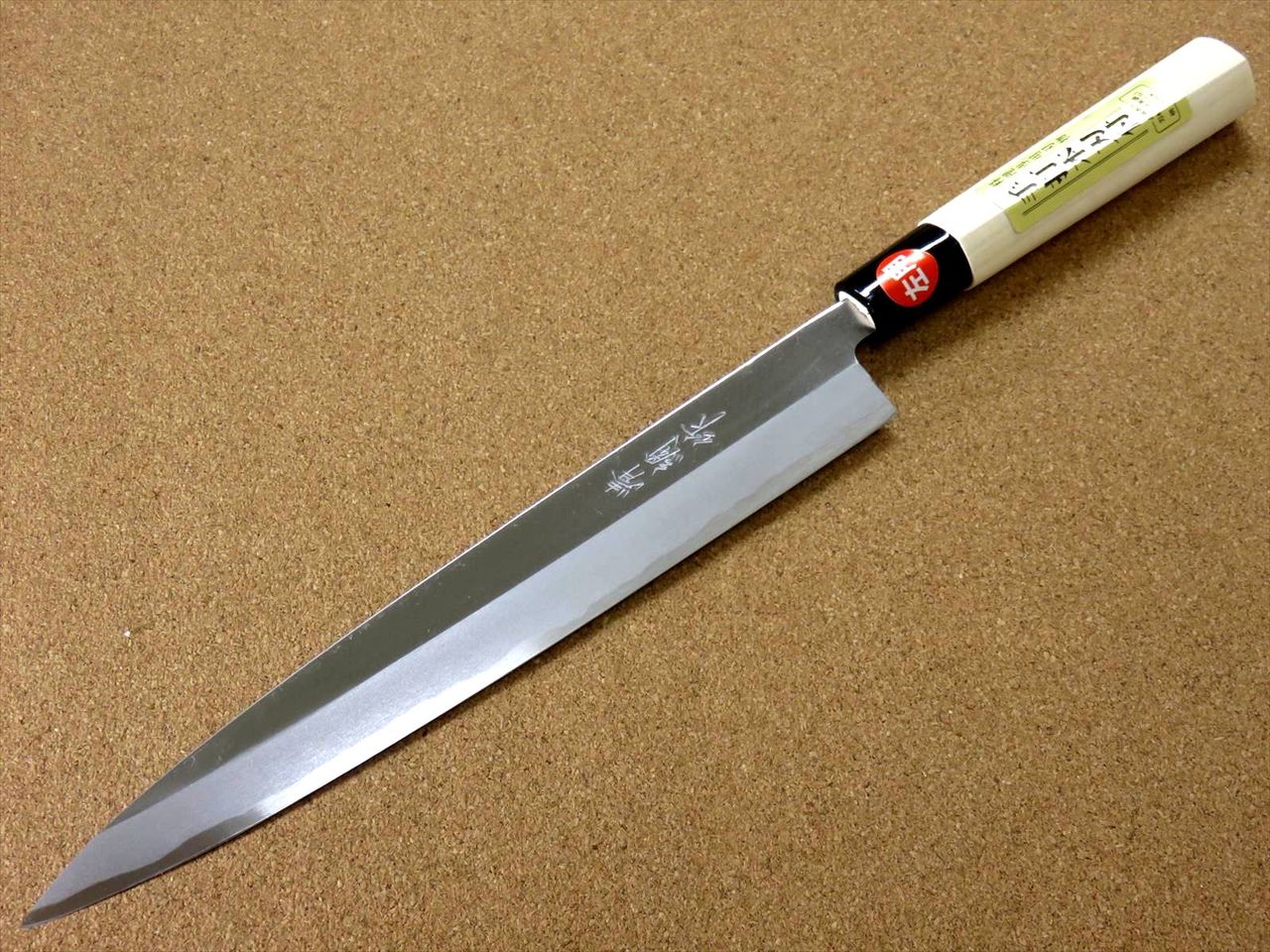 Japanese Kiyotsuna Kitchen Sashimi Yanagiba Knife 240mm 9.4" Left handed JAPAN