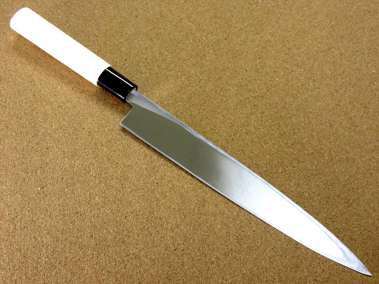 Japanese Kiyotsuna Kitchen Sashimi Yanagiba Knife 240mm 9.4" Left handed JAPAN