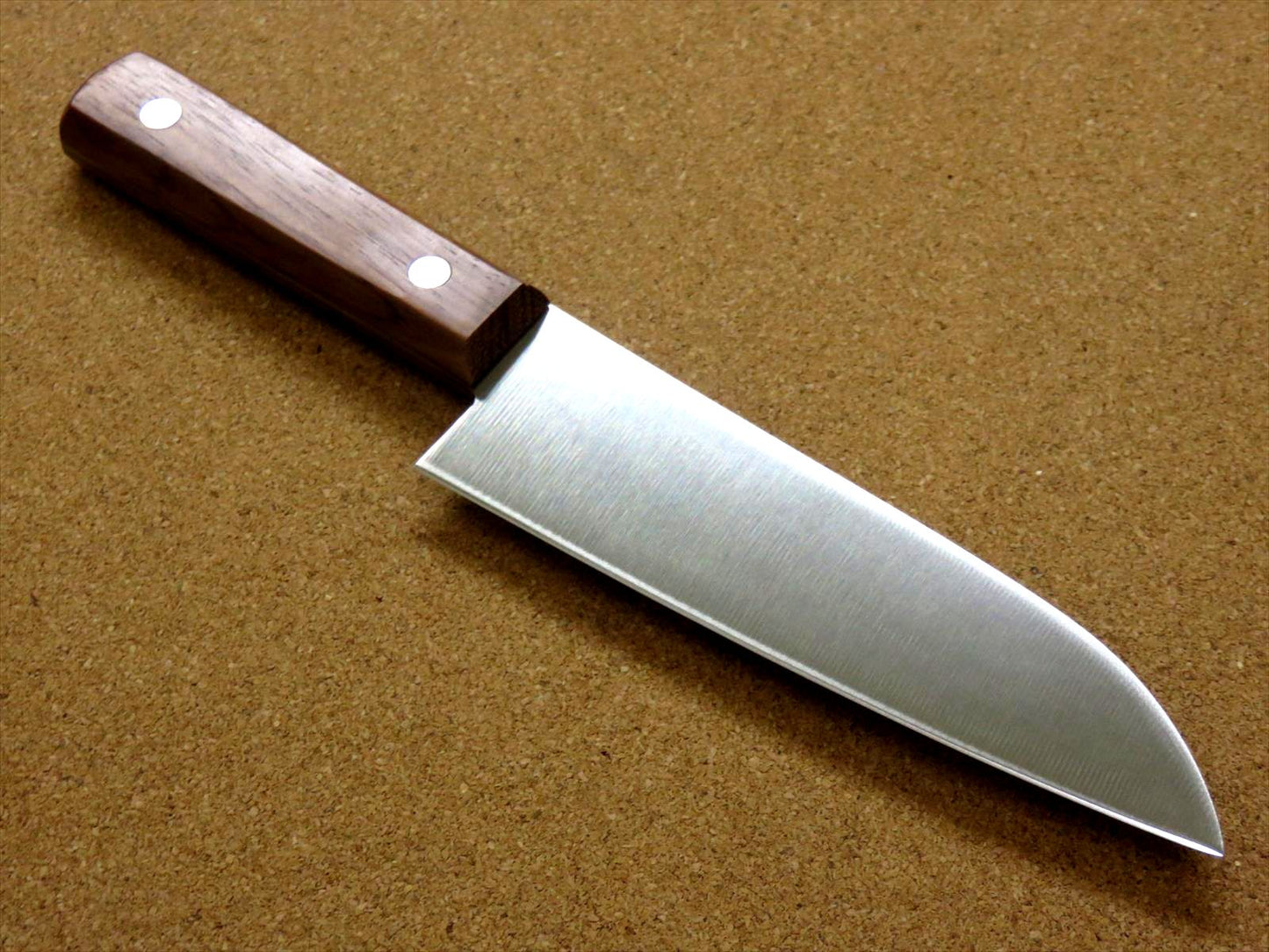 Japanese Kitchen Small Santoku Knife 140mm 5 in Molybdenum AUS-8 Universal JAPAN