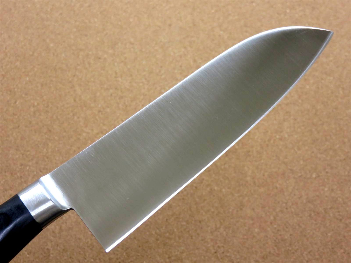 Japanese Kitchen Santoku Knife 165mm 6 inch Meat Fish cut Bolster SEKI JAPAN