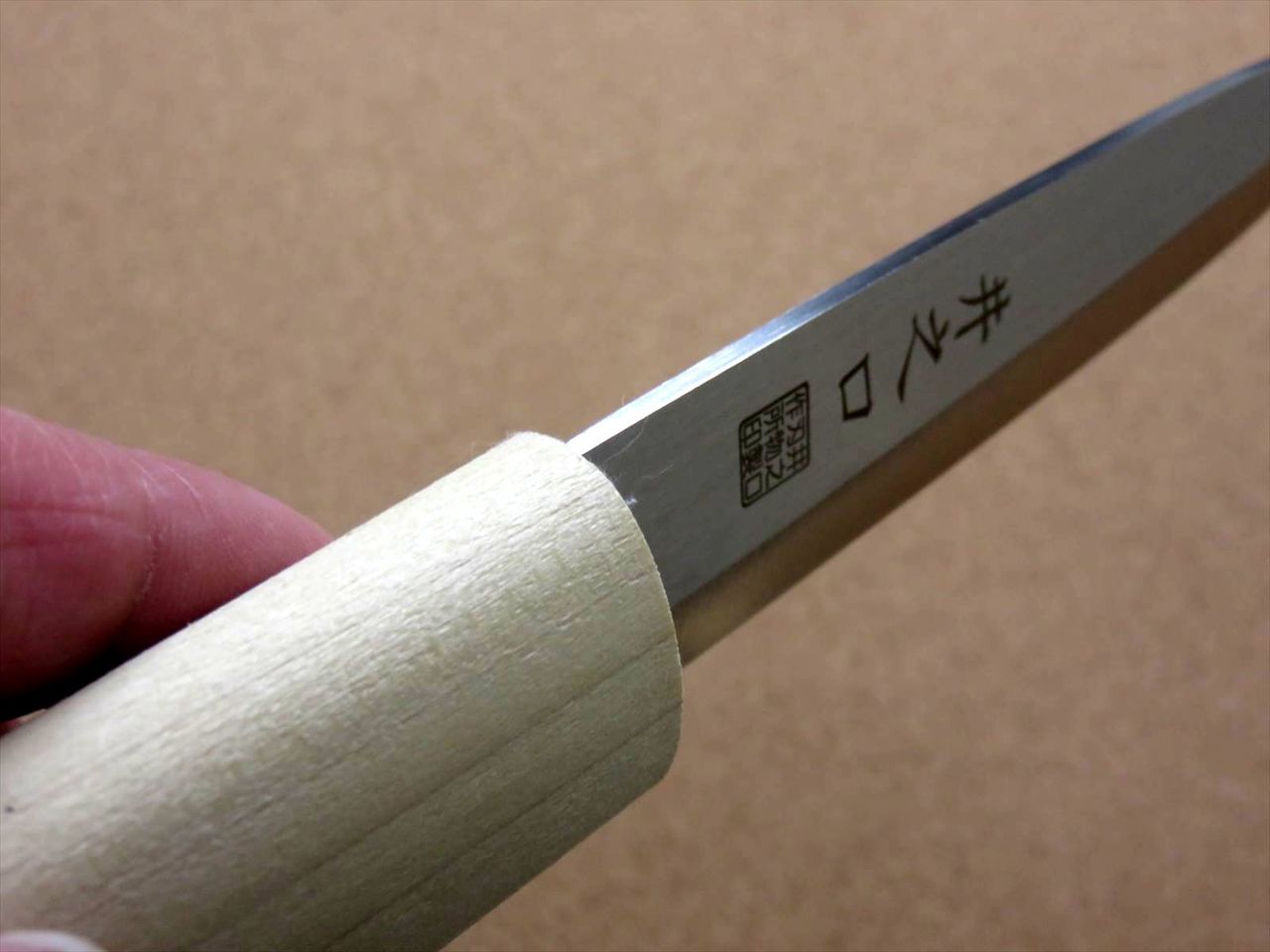 Japanese Kitchen Fisherman Makiri Knife 135mm 5.3 inch Right handed SEKI JAPAN