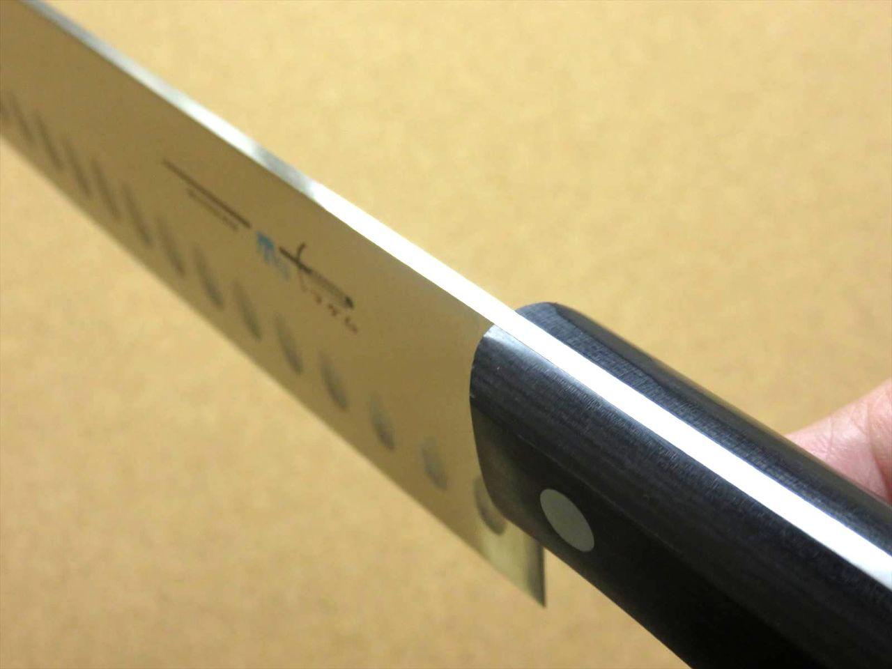 Japanese TS madam Kitchen Dimple Nakiri Vegetable Knife 175mm 7 inch SEKI JAPAN