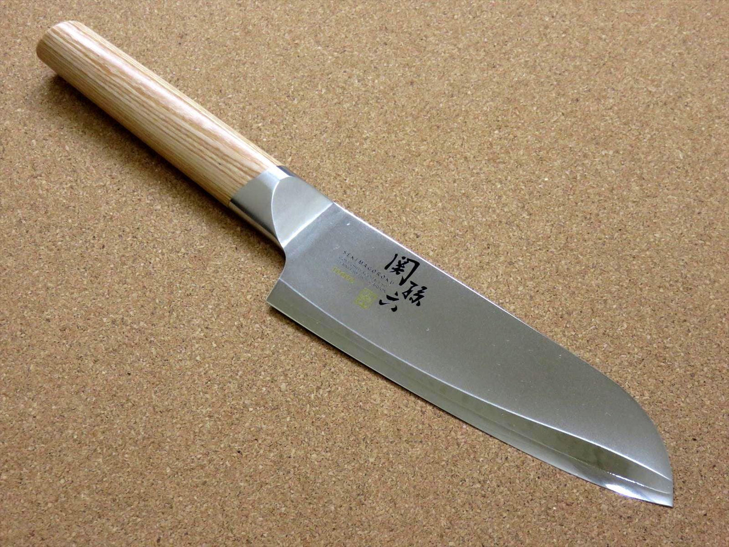 Japanese KAI SEKI MAGOROKU Kitchen Santoku Knife 145mm 6 in 3 Layers SEKI JAPAN