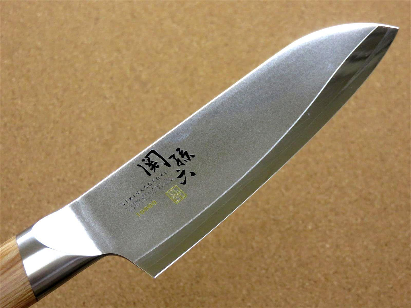 Japanese KAI SEKI MAGOROKU Kitchen Santoku Knife 145mm 6 in 3 Layers SEKI JAPAN