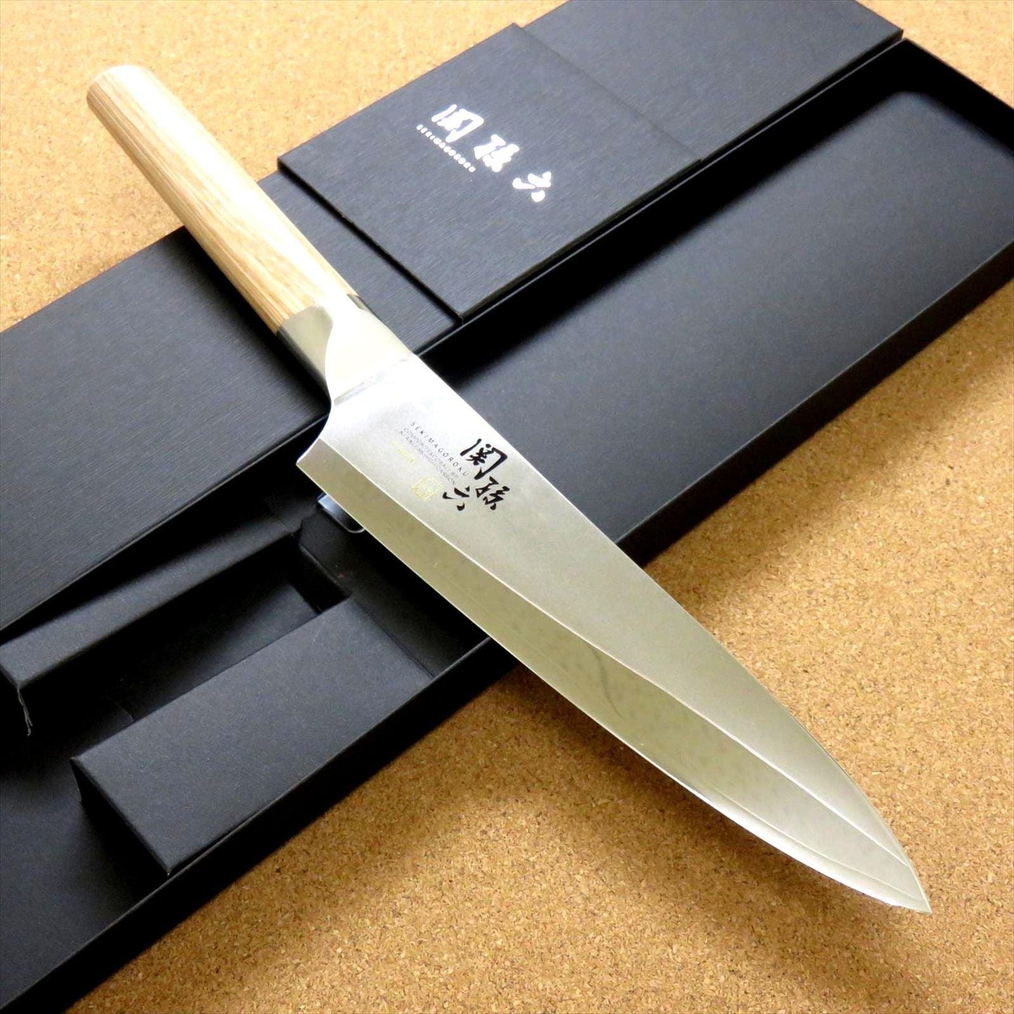 Japanese KAI SEKI MAGOROKU Kitchen Gyuto Chef's Knife 180mm 7 in 3 Layers JAPAN