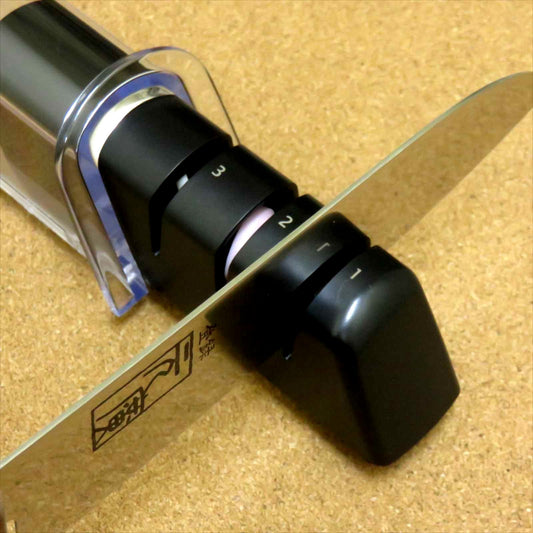 Japanese Kai Magoroku Kitchen Knife Sharpener Blades diamond ceramic 3step JAPAN
