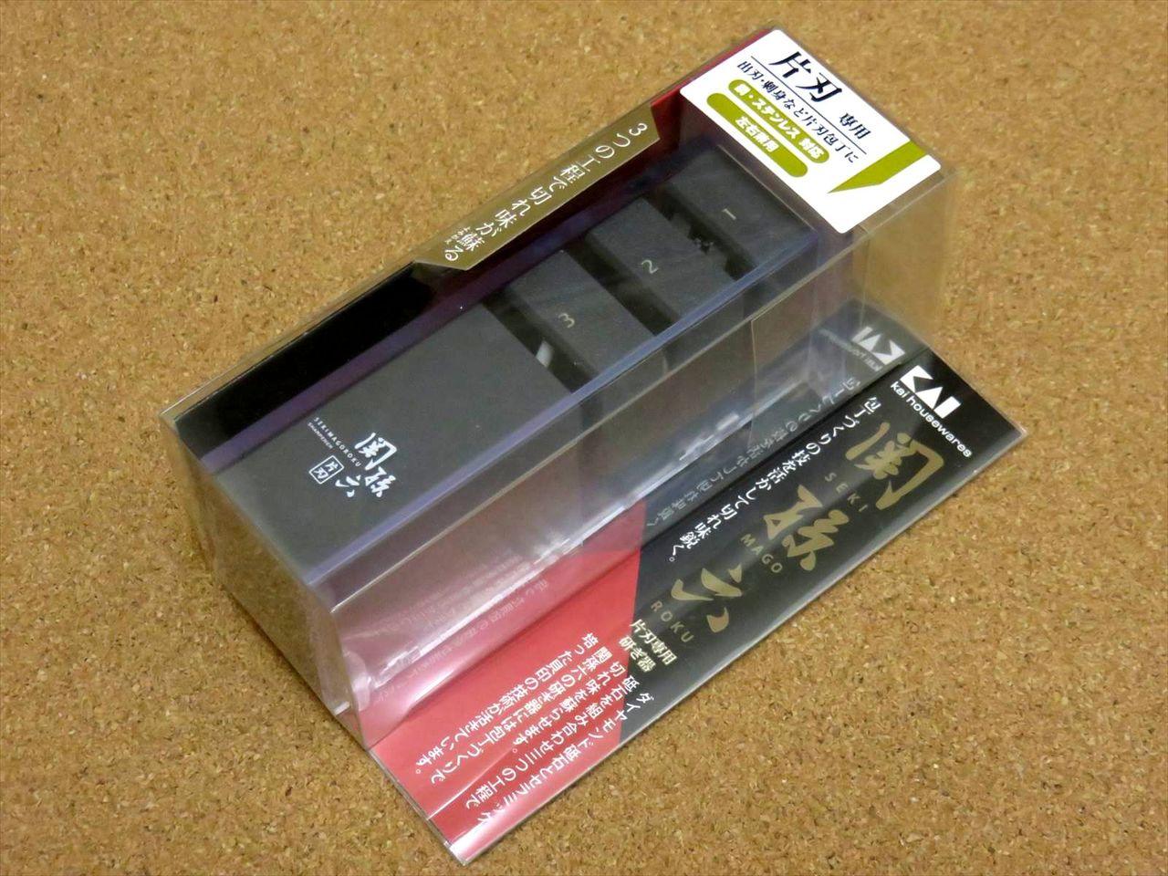 Japanese Kai Magoroku Kitchen Knife Sharpener For Single Edged Blade Only JAPAN
