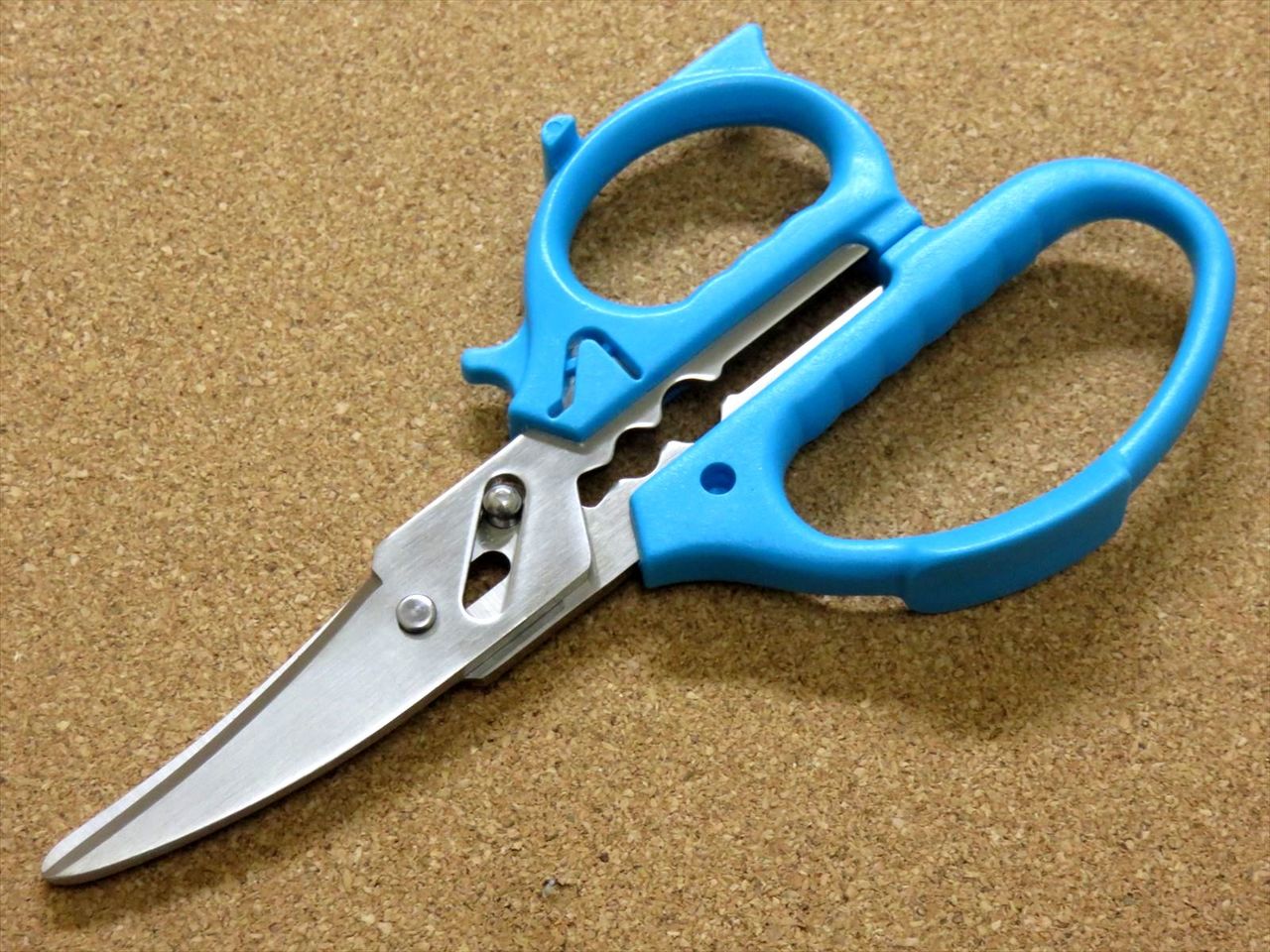 Japanese KANEX Pruning Shears Flower Gardening Floral Scissors Blue SEKI JAPAN