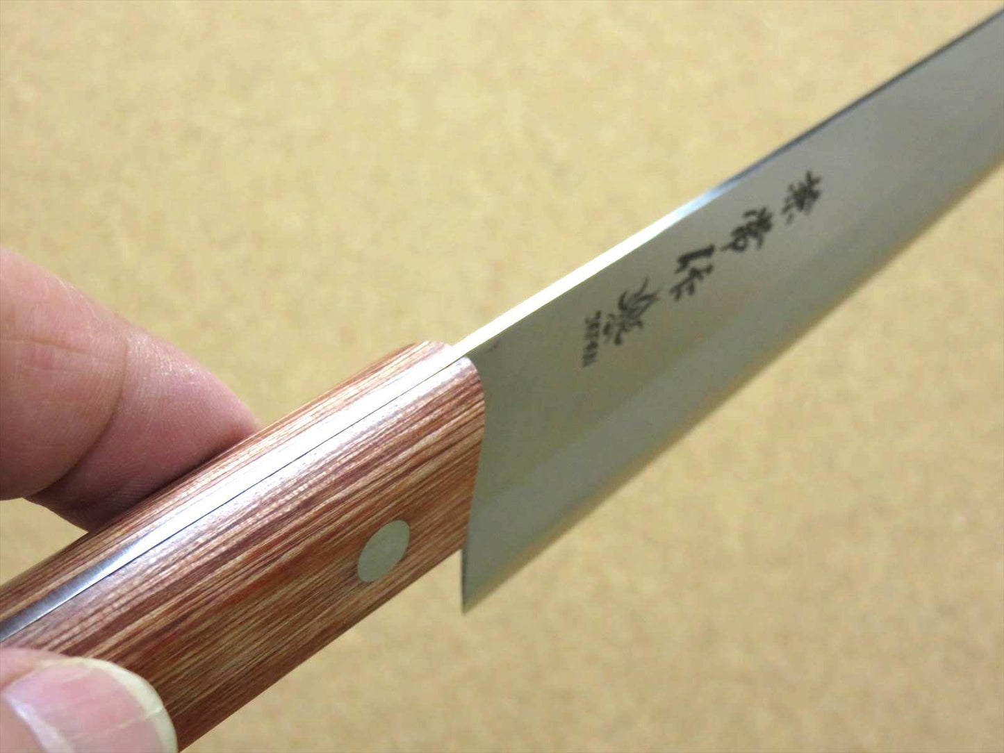 Japanese KANETSUNE SEKI Kitchen Gyuto Chef Knife 7 inch carbon steel SEKI JAPAN
