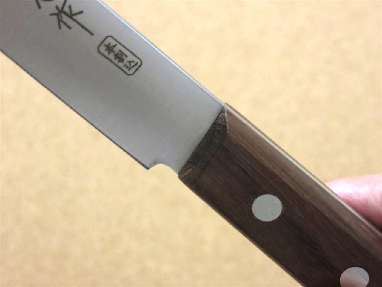 Japanese Miyabi Isshin Kitchen Fruit Paring Knife 3.5 inch 3 Layers SEKI JAPAN