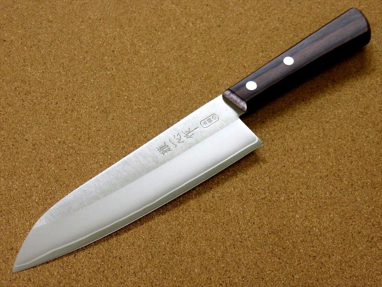 Japanese Miyabi Isshin Kitchen Santoku Knife 170mm 6.7 inch 3 Layers SEKI JAPAN