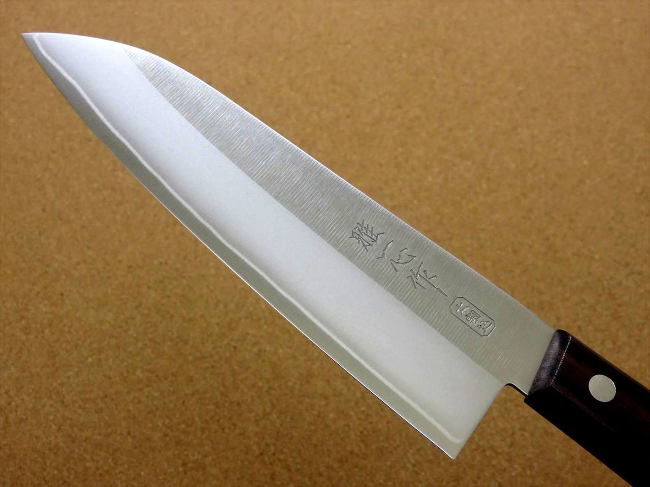 Japanese Miyabi Isshin Kitchen Santoku Knife 170mm 6.7 inch 3 Layers SEKI JAPAN