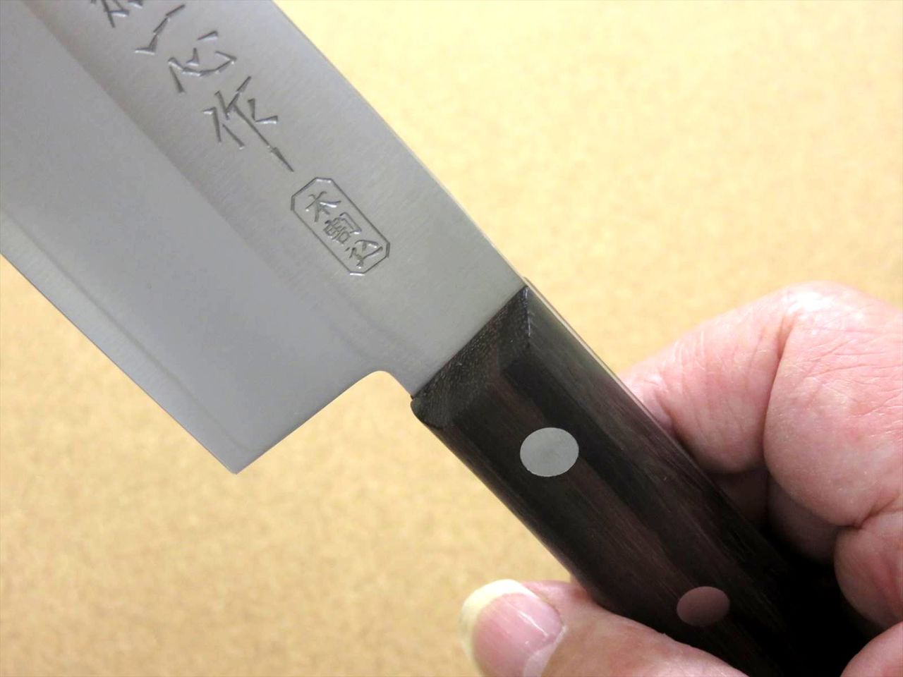 Japanese Miyabi Isshin Kitchen Santoku Knife 170mm 6.7 inch 3 Layers SEKI JAPAN