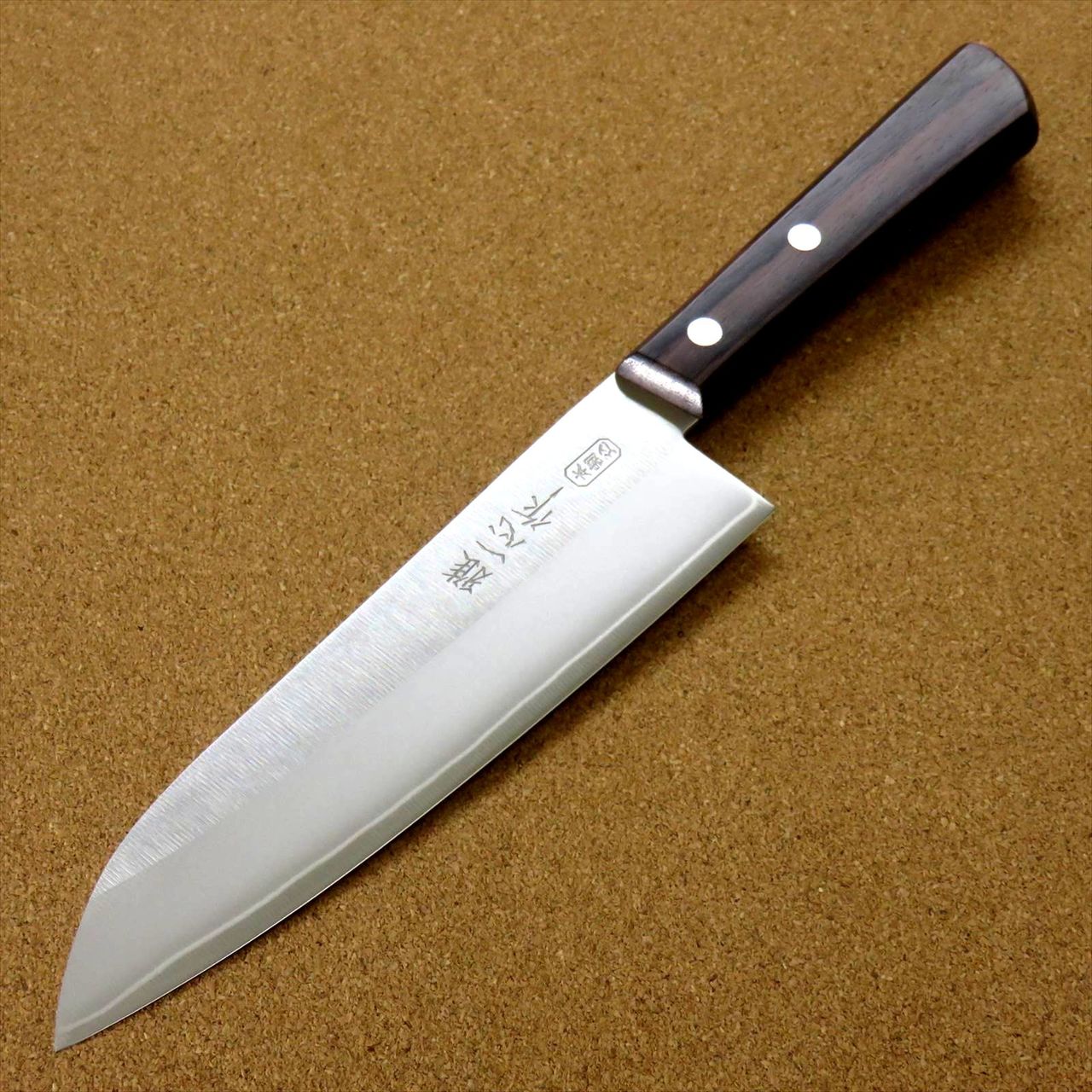 Japanese Miyabi Isshin Kitchen Santoku Knife 170mm 6.7 inch 3 Layers SEKI JAPAN