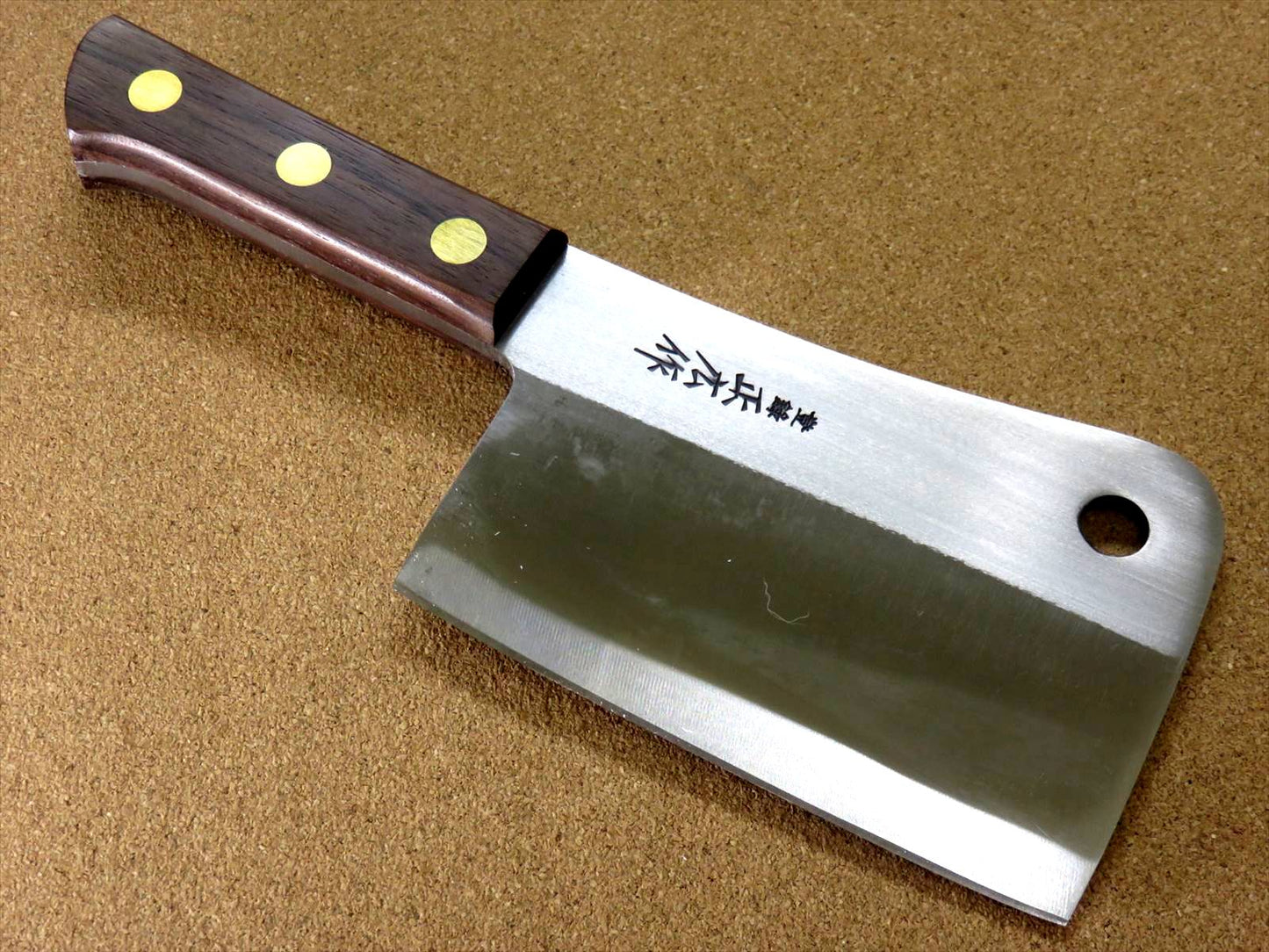 Japanese MASAHIRO Kitchen Cleaver Butcher Chopper Knife 140mm 5" Rosewood JAPAN