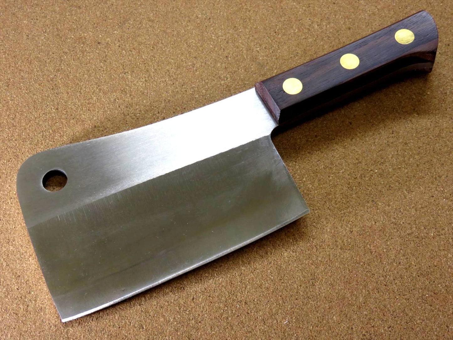 Japanese MASAHIRO Kitchen Cleaver Butcher Chopper Knife 140mm 5" Rosewood JAPAN