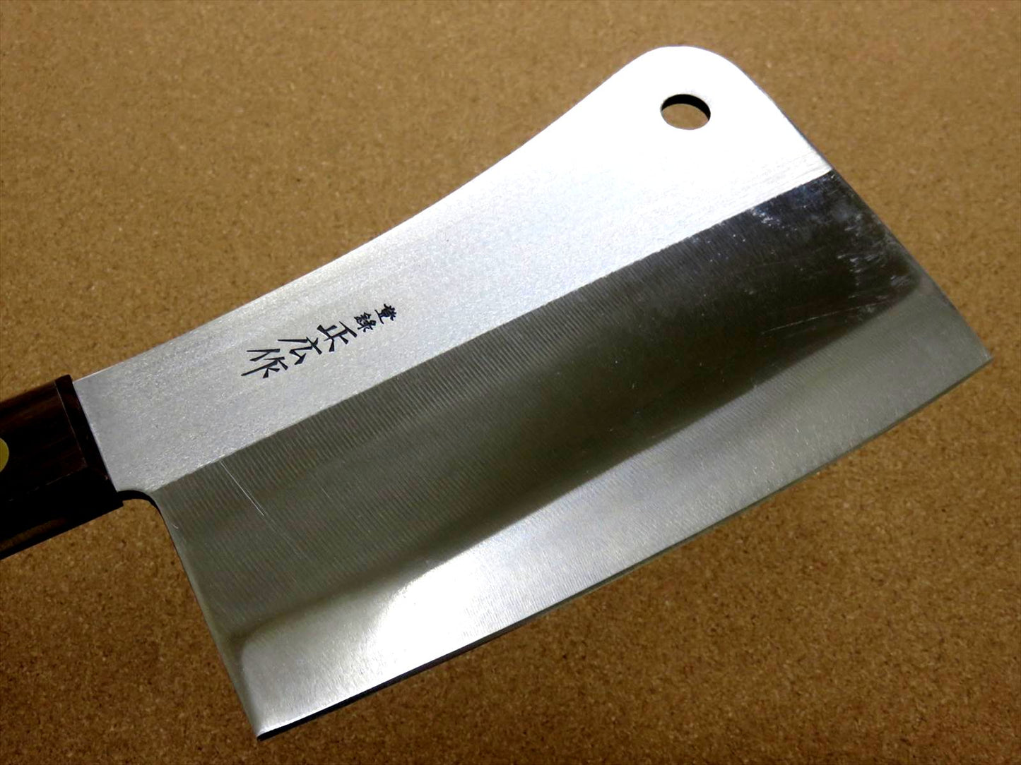 Japanese MASAHIRO Kitchen Cleaver Butcher Chopper Knife 185mm 7" Rosewood JAPAN
