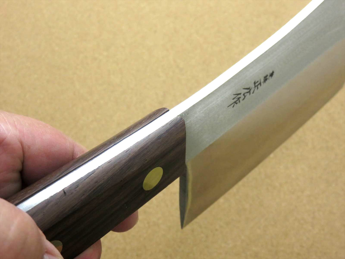 Japanese MASAHIRO Kitchen Cleaver Butcher Chopper Knife 185mm 7" Rosewood JAPAN