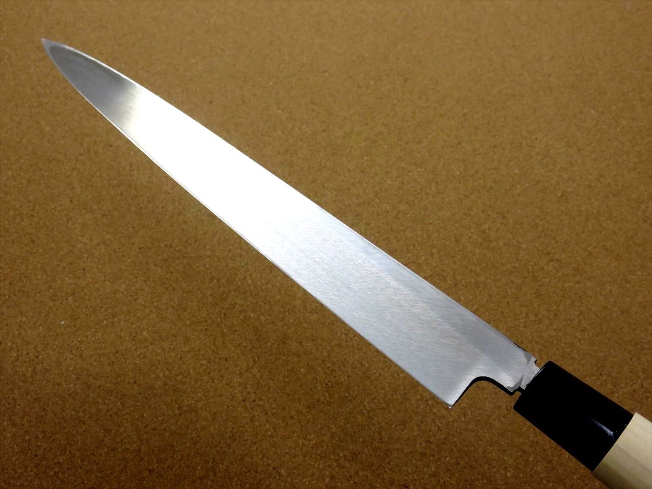 Japanese Masahiro Kitchen Sashimi Yanagiba Knife 11.8" Yellow Steel SEKI JAPAN