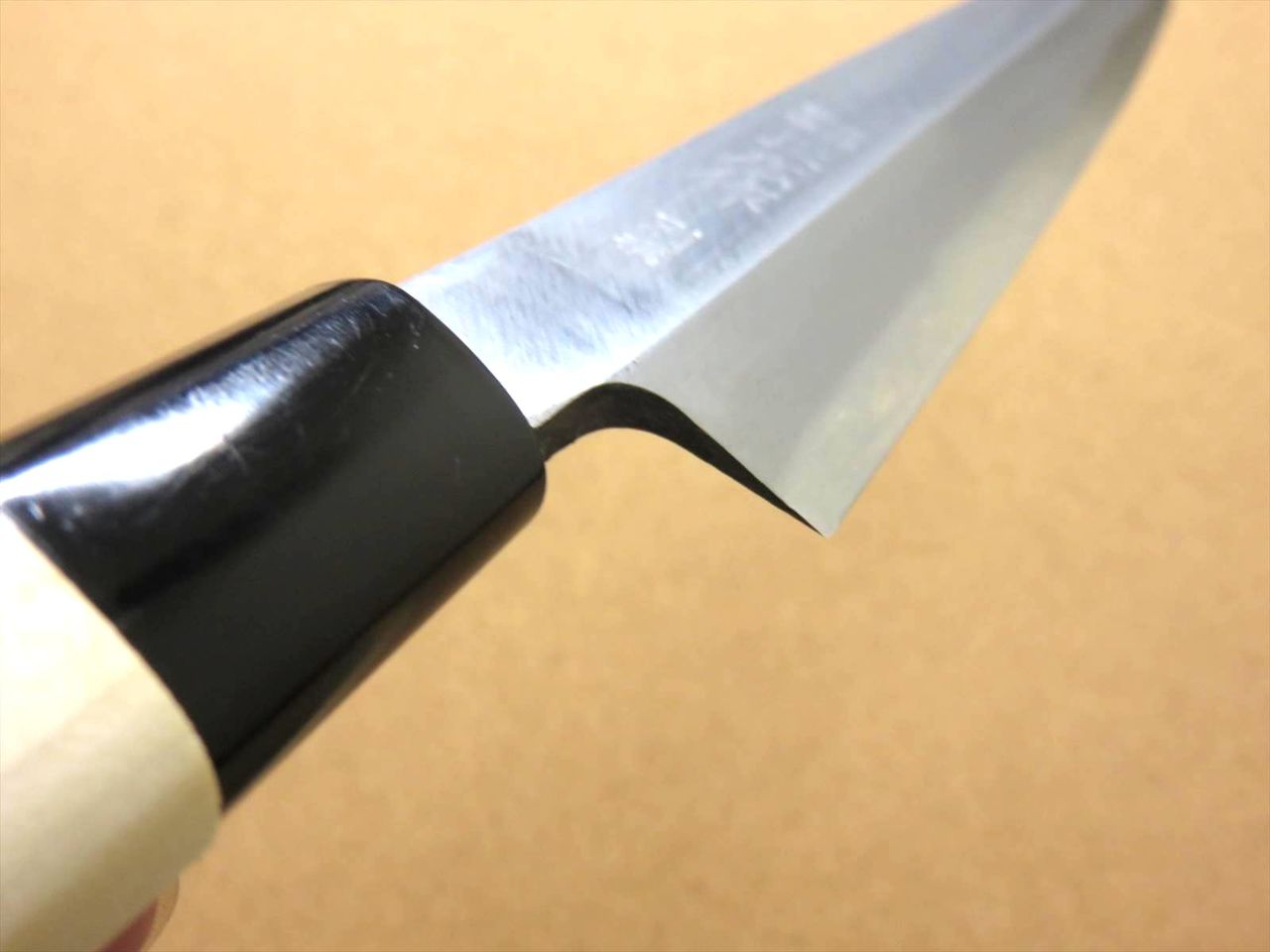 Japanese Masahiro Kitchen Sashimi Yanagiba Knife 11.8" Yellow Steel SEKI JAPAN