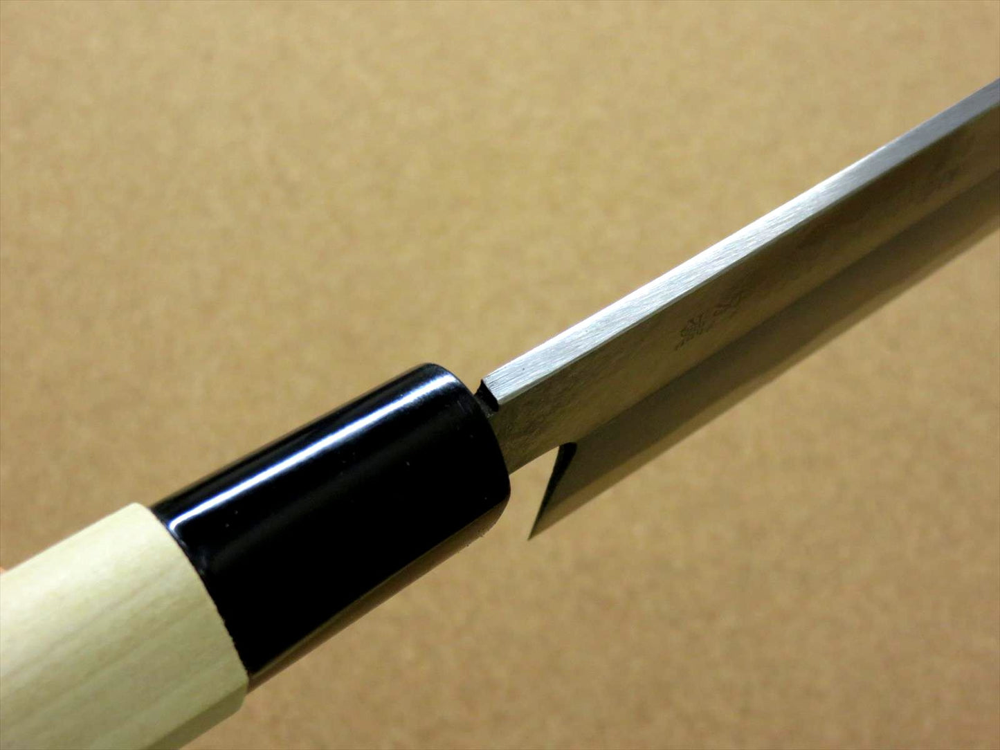 Japanese Masahiro Kitchen Nakiri Usuba Knife 6" Yellow Steel Right handed JAPAN
