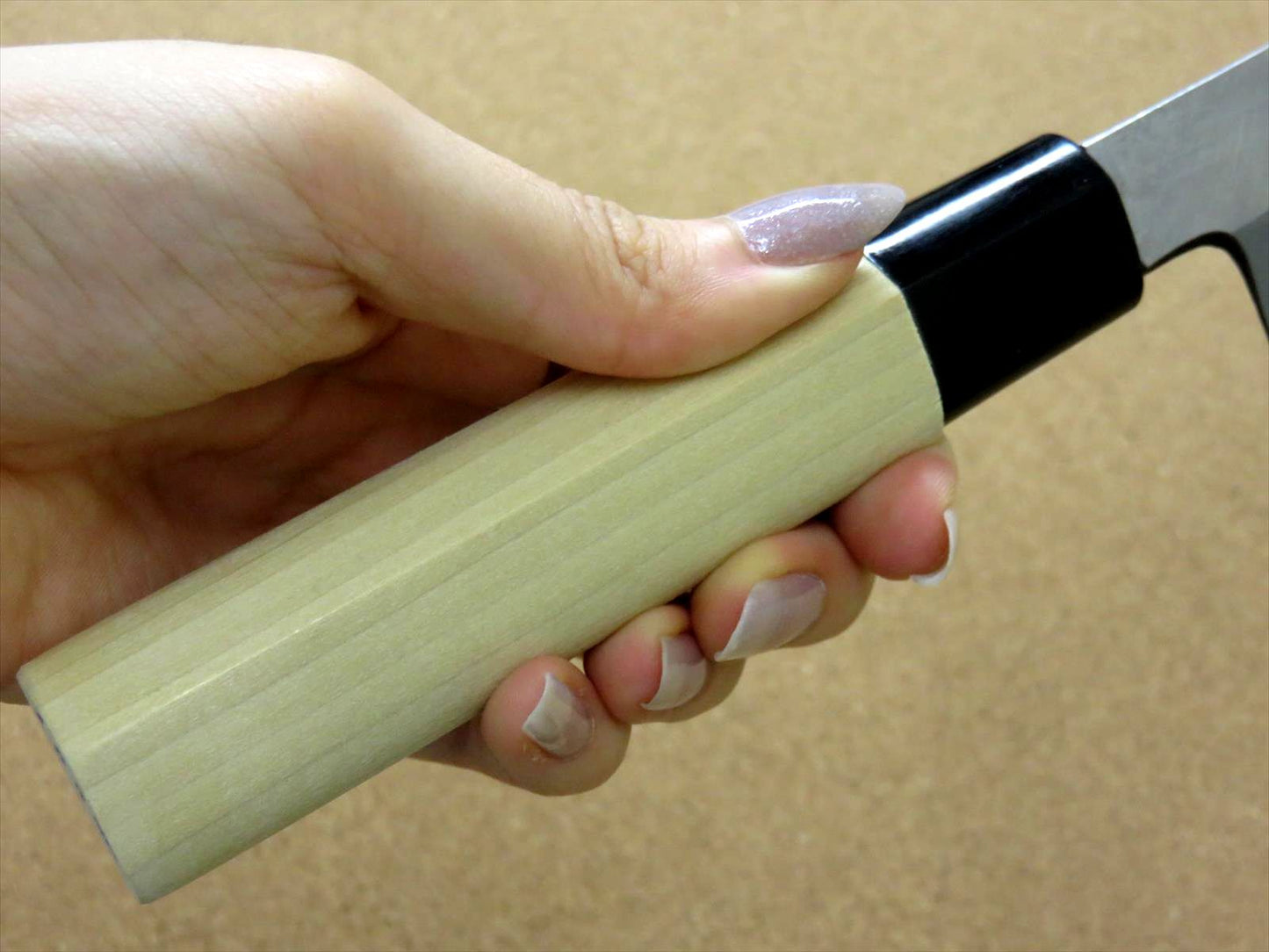 Japanese Masahiro Kitchen Nakiri Usuba Knife 6" Yellow Steel Right handed JAPAN