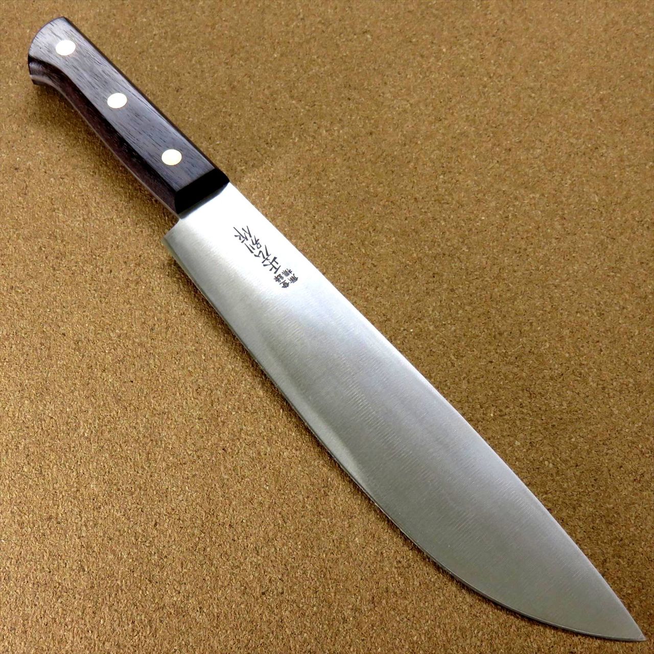 Japanese Masahiro Special Kitchen Knife Atamaotoshi 9.3" Carbon Steel SEKI JAPAN