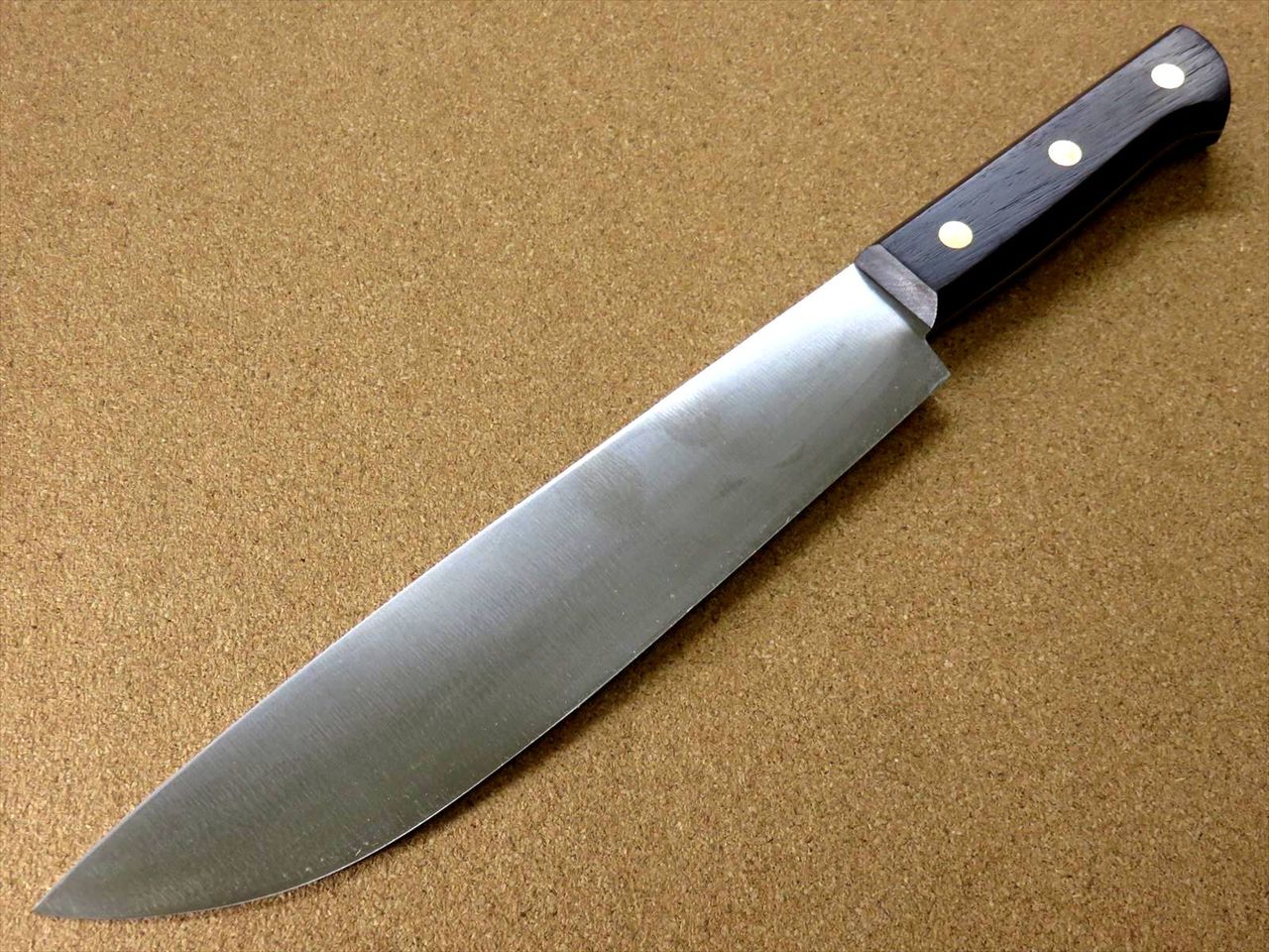 Japanese Masahiro Special Kitchen Knife Atamaotoshi 9.3" Carbon Steel SEKI JAPAN